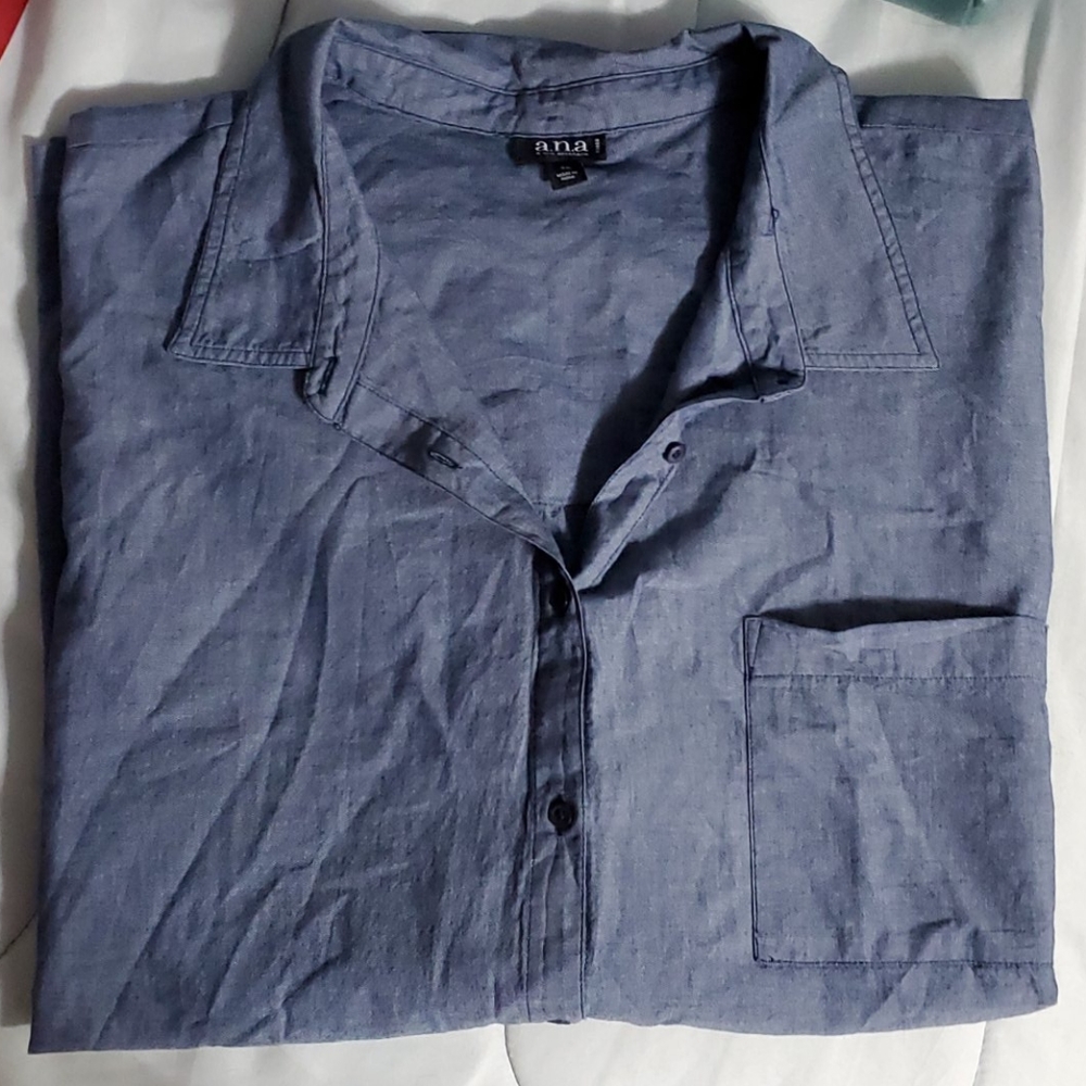 Casual button down top - 4X a.n.a brand